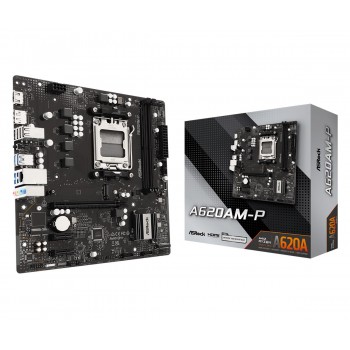 Asrock A620AM-P AMD A620A Socket AM5 micro ATX