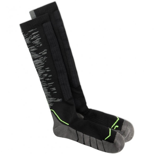 BUFF Merino HW Over The Calf Socks HW02, Black, L
