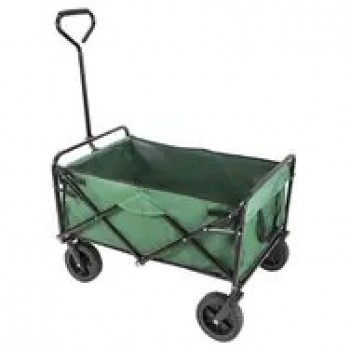 Folding garden trolley