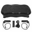 Extralink Moonwalk Spin Move Platofrma Wibracyjna do Cwiczen Fitness 200W czarna