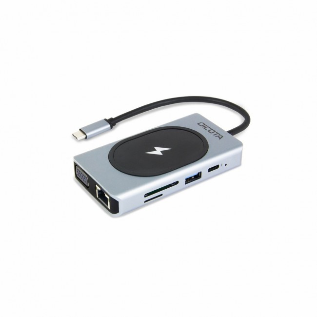 DICOTA D32059 interface hub USB Type-C Black, Silver DICOTA D32059 interface hub USB Type-C Black, Silver