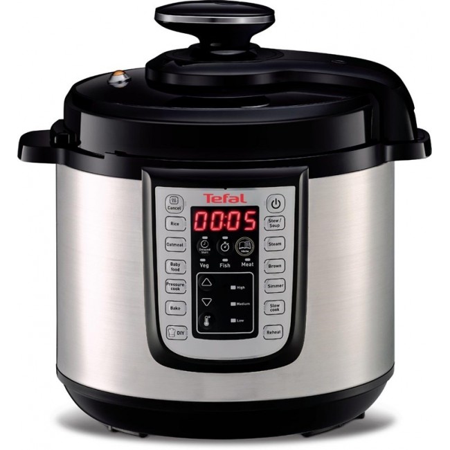 Tefal CY505EE0 multi cooker 3.8 L Black, Silver