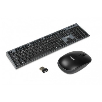 iBox IKMS606W keyboard RF Wireless English Black