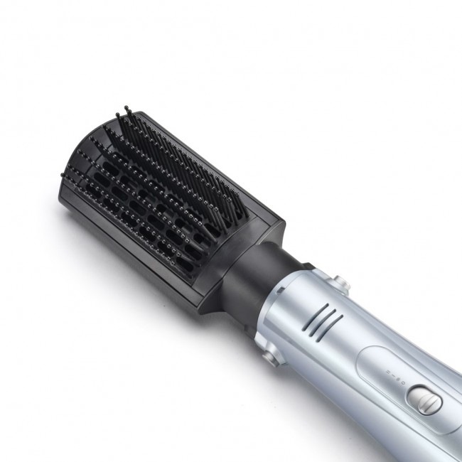BaByliss Hydro-Fusion Hydro Fusion Smooth & Shape Hot air brush Warm Gray, Silver 1000 W 98.4 BaByliss Hydro-Fusion Hydro Fusion Smooth & Shape Hot air brush Warm Gray, Silver 1000 W 98.4