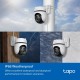 TP-Link Outdoor Pan/Tilt Security Wi-Fi Camera SPEC: 3K 5MP (2880x1620), 2.4 GHz, 2 External Antennas, 1 Ethernet Port, Horizontal 360 