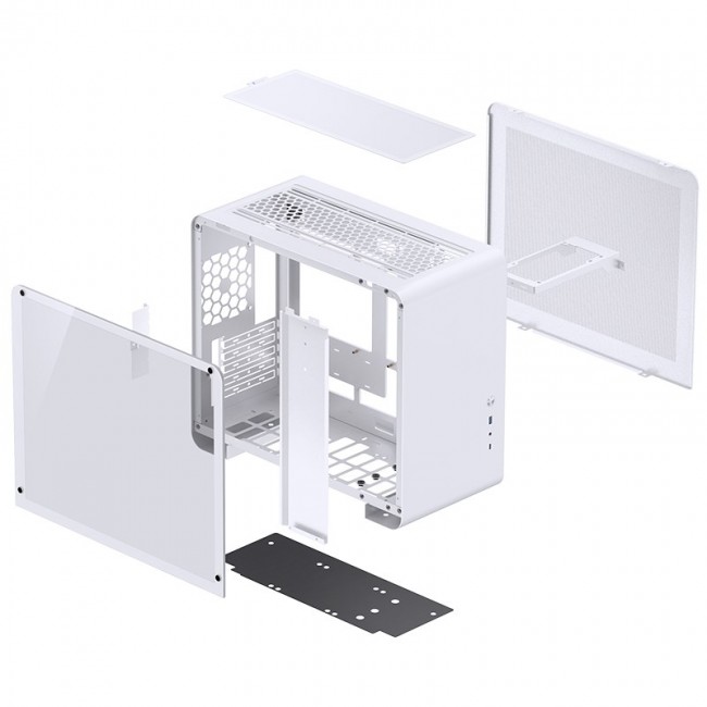 Jonsbo U4 Mini Micro-ATX Case, Tempered Glass - white Jonsbo U4 Mini Micro-ATX Case, Tempered Glass - white