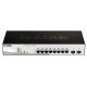 D-Link DGS-1210-08P Managed L2 Gigabit Ethernet (10/100/1000) Power over Ethernet (PoE) Black