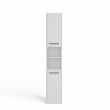 Topeshop S30 BIEL bathroom storage cabinet White