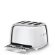 Smeg 50's Style Toaster TSF03SSEU Steel