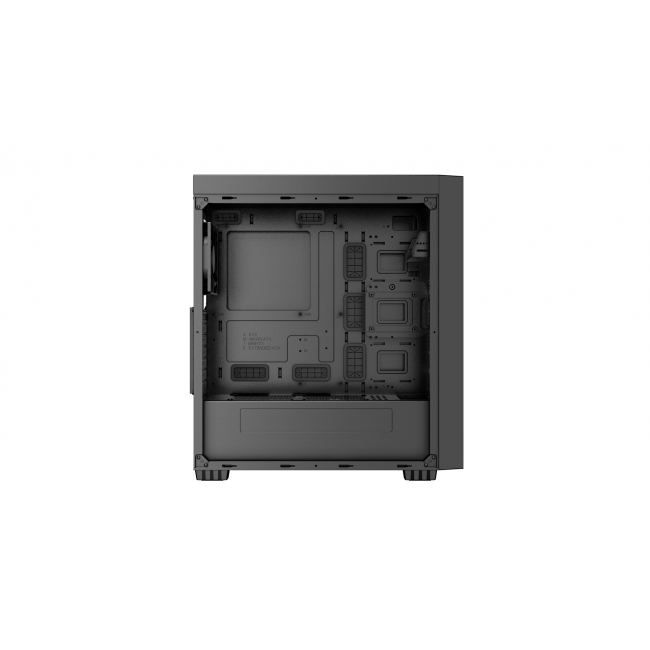 Gembird Fornax K500 ATX computer case, Midi Tower, Black