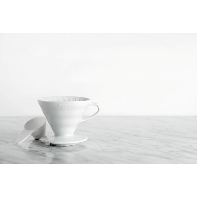 HARIO V60-02 White Ceramic Drip