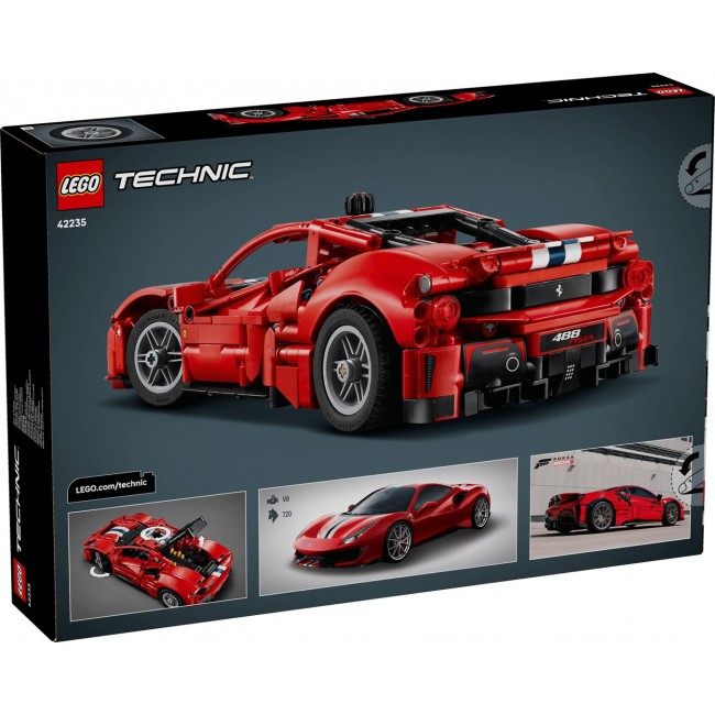 LEGO TECHNIC 42235 Ferrari 488 PISTA