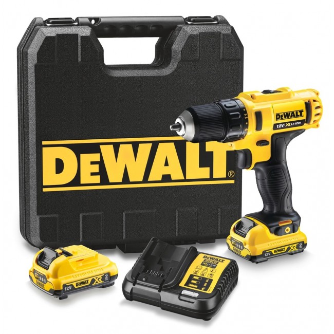 Cordless drill/driver Li-Ion 10,8V 2,0Ah DeWALT DCD710D2
