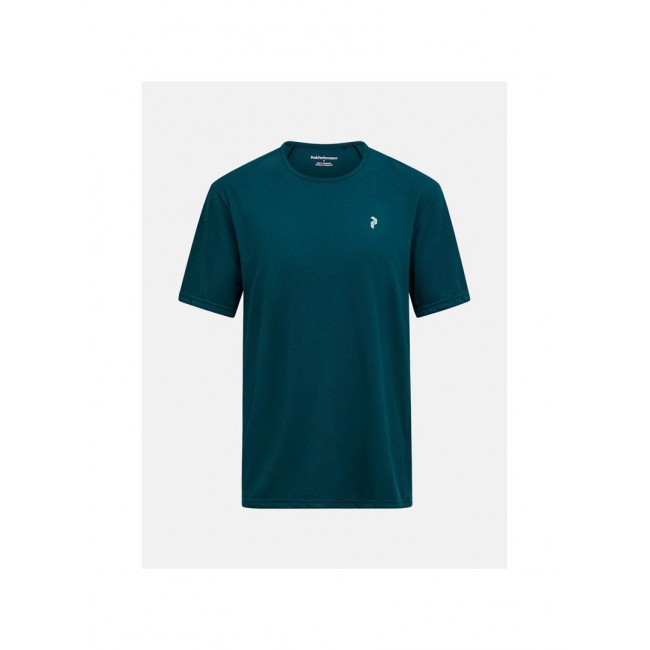 Koszulka męska PEAK PERFORMANCE M Wool-Blend Shortsleeve kolor zielony - XL