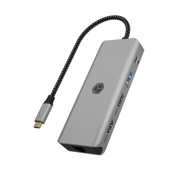 ICY BOX Docking Station 9-in-1 Portable USB