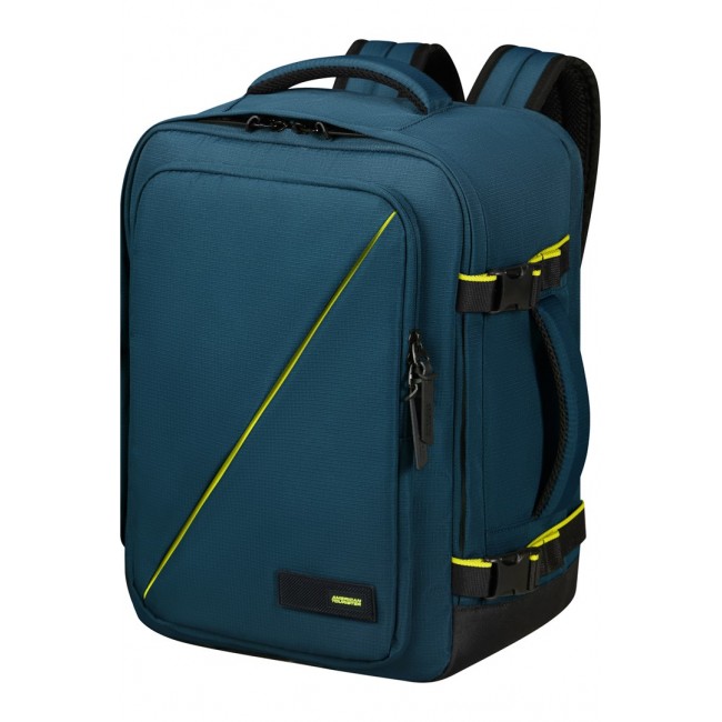 American Tourister Take2cabin S/M backpack Casual backpack Blue Recycled polyethylene terephthalate (rPET)