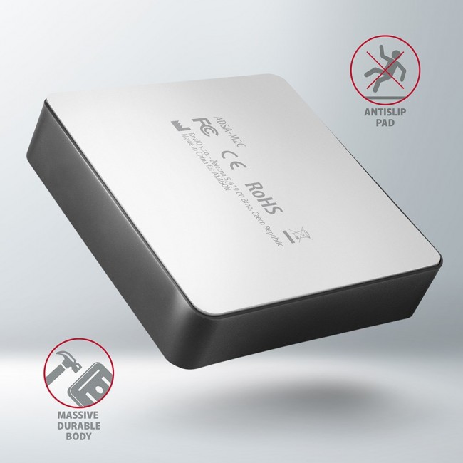 Axagon ADSA-M2C storage drive docking station USB 3.2 Gen 2 (3.1 Gen 2) Type-C Axagon ADSA-M2C storage drive docking station USB 3.2 Gen 2 (3.1 Gen 2) Type-C