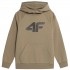 Boys' sweatshirt 4F beige 4FJSS23TSWSM220 83S 146cm
