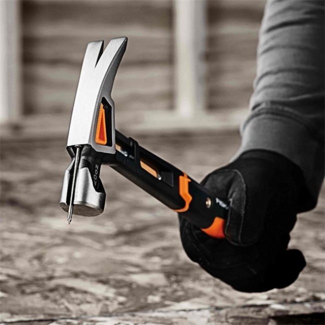 Fiskars 1020214 hammer Claw hammer Black, Metallic, Orange Fiskars 1020214 hammer Claw hammer Black, Metallic, Orange
