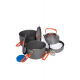 Fire- maple set of tourist dishes Feast 4- orange