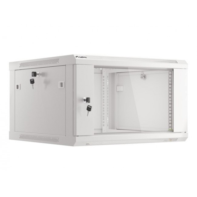 Lanberg WF01-6606-10S rack cabinet 6U Wall mounted rack Grey Lanberg WF01-6606-10S rack cabinet 6U Wall mounted rack Grey