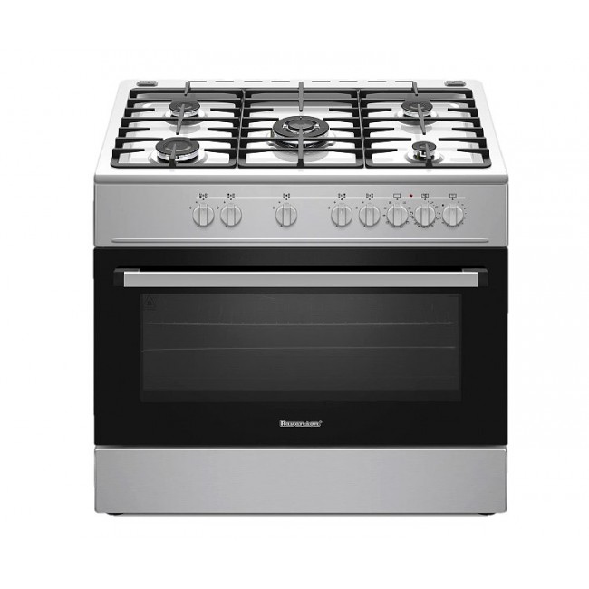 Ravanson KWGE-K90A Cheff (inox) gas and electric cooker