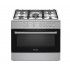 Ravanson KWGE-K90A Cheff (inox) gas and electric cooker