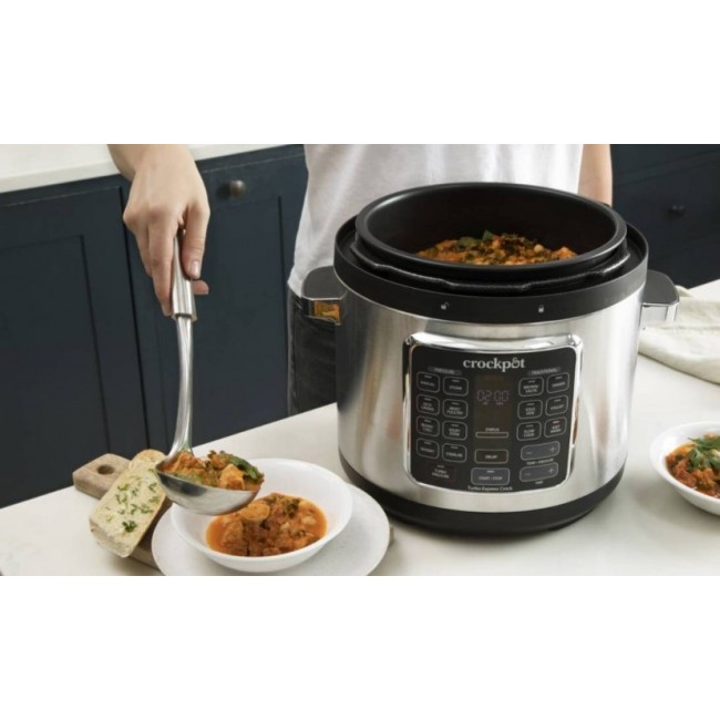 Crock-Pot CSC062X multi cooker 5.6 L 1400 W Black, Stainless steel