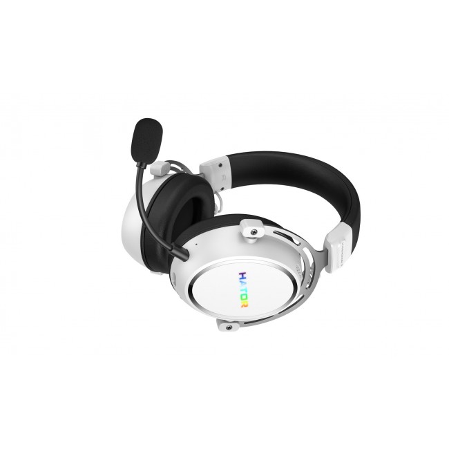 HATOR Hypergang 3 Wireless Headset Head-band Gaming USB Type-C / USB Type-A Bluetooth White
