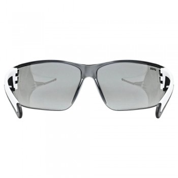 UVEX Equate cycling glasses White Matt/Mir.Silver