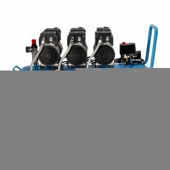 AIRPRESS KOMPRESOR LMO 90-380 90L/3,0KM BEZOLEJOWY 280L/MIN. CICHY/8BAR/2,25KW