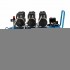 AIRPRESS KOMPRESOR LMO 90-380 90L/3,0KM BEZOLEJOWY 280L/MIN. CICHY/8BAR/2,25KW