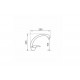 PYRAMIS OSSIA granite faucet vanilla