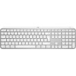 Logitech Master MX Keys S for Mac keyboard Office RF Wireless + Bluetooth QWERTY US International Aluminium, White