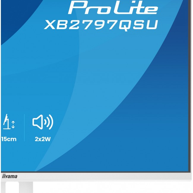 iiyama ProLite XB2797QSU-W1 computer monitor 68.6 cm (27 iiyama ProLite XB2797QSU-W1 computer monitor 68.6 cm (27