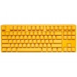 Ducky One 3 Yellow TKL keyboard Gaming USB QWERTZ German