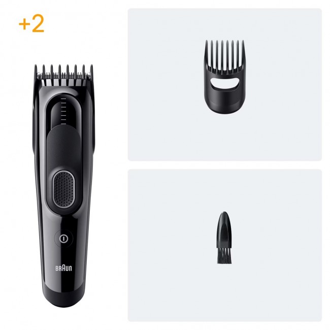 Braun HC5510 hair trimmers/clipper Black 9 Nickel-Metal Hydride (NiMH)
