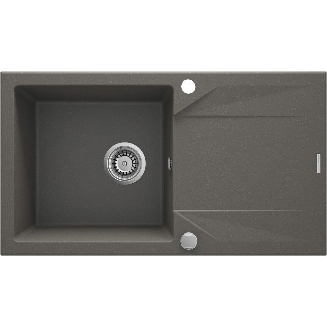 1-bowl granite sink with drainer