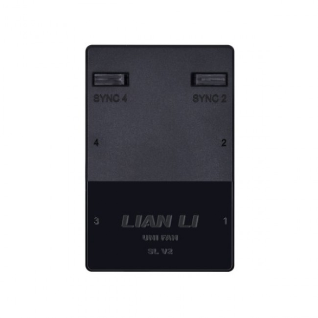 Lian Li UNI HUB SLV2 Controller - black Lian Li UNI HUB SLV2 Controller - black