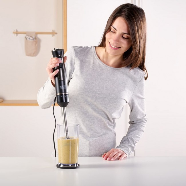 Immersion blender Black+Decker BXHB800E (800W black) Immersion blender Black+Decker BXHB800E (800W black)