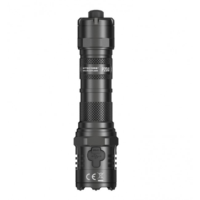 Nitecore P20iX Black Tactical flashlight LED Nitecore P20iX Black Tactical flashlight LED