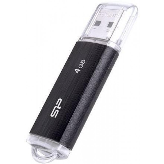 SILICON POWER Ultima U02 Pendrive USB flash drive 4 GB USB 2.0 (SP004GBUF2U02V1K) Black SILICON POWER Ultima U02 Pendrive USB flash drive 4 GB USB 2.0 (SP004GBUF2U02V1K) Black
