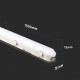 LED hermetic luminaire V-TAC M-SERIES VT-150070 150cm 70W 120Lm/W CL 6500K 8400lm (SKU 20476) Grey LED hermetic luminaire V-TAC M-SERIES VT-150070 150cm 70W 120Lm/W CL 6500K 8400lm (SKU 20476) Grey