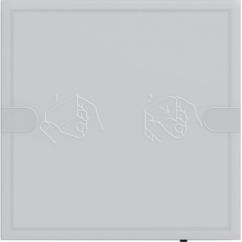 GIRA Pushbutton Sensor 4 Comfort 1x KNX TS4 Anthracite 5001028