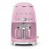 Smeg 50's Style Drip Filter Coffee Machine DCF02PKEU Pink