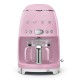 Smeg 50's Style Drip Filter Coffee Machine DCF02PKEU Pink