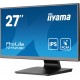 iiyama ProLite 27 Optical Bonded PCAP 10pt touchscreen monitor with IPS panel technology, edge-to-edge glass design and Anti-Glare coating