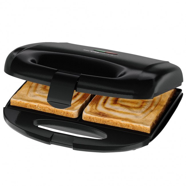 Clatronic ST 3814 sandwich maker 820 W Black