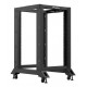 OPEN RACK 18U 600X800 BLACK LANBERG
