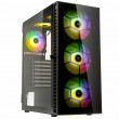Kolink Observatory HF Glass ARGB Midi-Tower - black